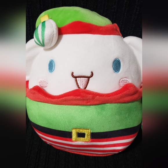 Sanrio Hello Kitty Cinnamoroll 7" Plush Squishmallows Christmas Elf NWT - Picture 6 of 9